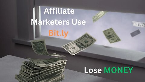 Affiliate Marketers Tutorial Promoting Clickbank & Use Bit.ly LOSE Money !