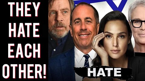 Woke Hollywood EATING itself over Israel Hamas war! MULTIPLE celebrities CANCELLED!