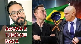 In Brazil, Xandão is cornered and Elon Musk won't stop!