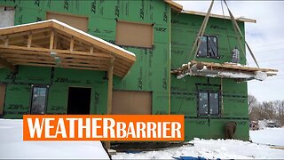 DIY HOME BUILD EP. 052 | WEATHER BARRIER