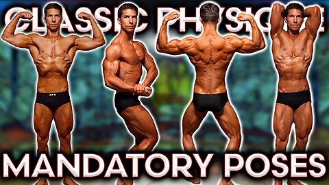 MANDATORY Posing Bodybuilding Tutorial PART 2 – Classic Physique 4 Mandatory Poses