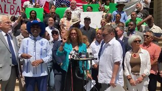 The #FreeJoseAlba #JoseAlba Rally on City Hall steps Hosted by @FrankBodega 7/13/2022