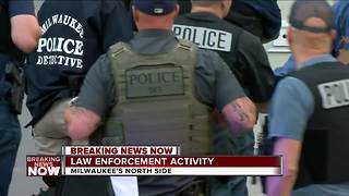 BREAKING: Large FBI, Milwaukee Police presence on Milwaukee's north side
