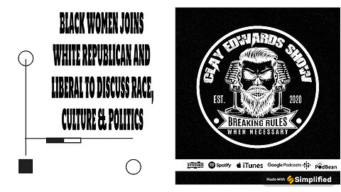 BLACK WOMEN JOINS WHITE REPUBLICAN & LIBERAL MALES TO DISCUSS RACE, CULTURE & POLITICS (Ep #761)