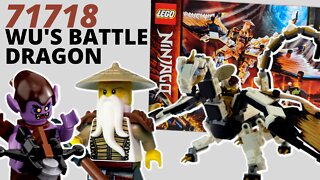 Build 👉 LEGO Ninjago Wu's Battle Dragon 71718 - Lego Speed Build!