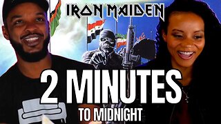 FIRE! 🎵 IRON MAIDEN 2 Minutes to Midnight REACTION