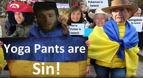 Crazy Christian Preachers Protest Against Yoga Pants Ft. Brother Jed & BRO DEAN