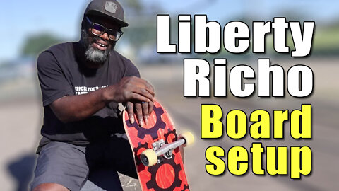 BOARD SETUP with Liberty Richo | GEAR Skateboards