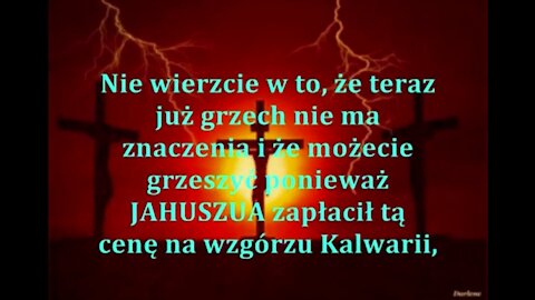 Proroctwo 79. JA, JAHWE mówię: ludzie mylicie się.