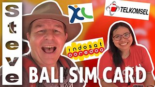 BUYING A SIM CARD IN BALI - Indonesian Sim Cards 🇮🇩