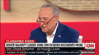Chuck Schumer Defends Biden: He Cooperated With Docs and Trump Didn’t