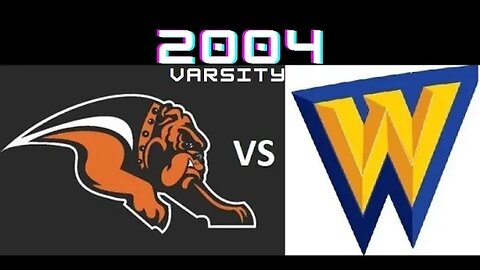 WCW vs Vacaville High Black and Blue Bowl Varsity 2004
