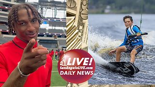LIVE DAILY NEWS | Wake Boards, Texas Tech Football Players, and $40,000