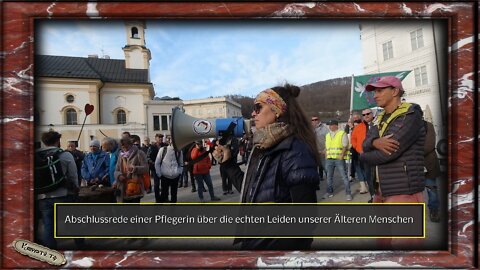 Abschlussrede einer Pflegerin über die echten Leiden unserer Älteren Menschen