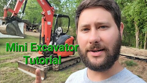 How do you operate a mini excavator? @Kubotatractorcorp