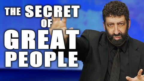 The Simple Secret of Great People | Jonathan Cahn Sermon