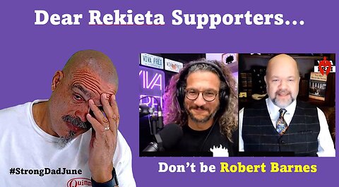 The Morning Knight LIVE! No. 1300- Dear Rekieta Supporters… Don’t Be Robert Barnes