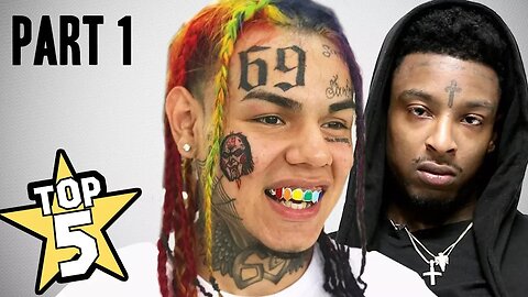 TOP 5 | RAPPER FACE TATTOOS ( Tekashi69, 21 Savage, Lil Xan & more... )