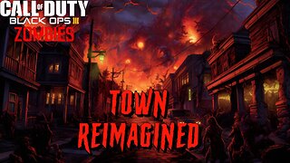 Call of Duty Town Reimagined Custom Zombies Map