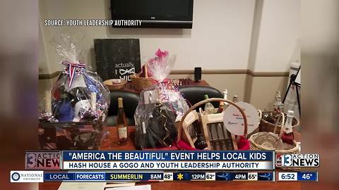 "America The Beautiful" dinner helping benefit Youth Leadership Authority