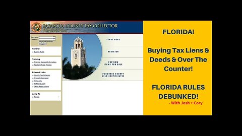 Investing In Florida: Tax Liens & Deeds Walkthrough (TLTV Ep: 10)