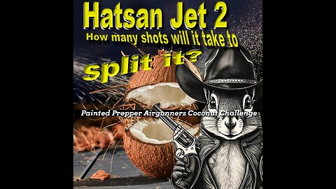 Painted Preppers Airgunners coconut cutting challenge!