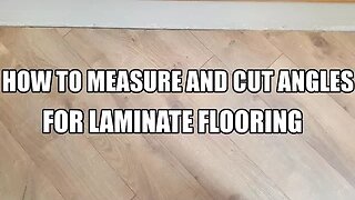 How to Measure and Cut Angles for Laminate Flooring