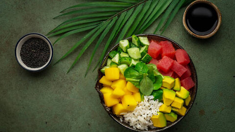 Secret Weapon for Summer Lunches: Tropical Fruit & Coconut Rice Salad