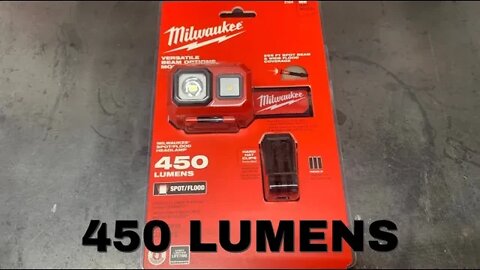 Milwaukee 450 Lumens LED Spot and Flood Headlamp Review and Test