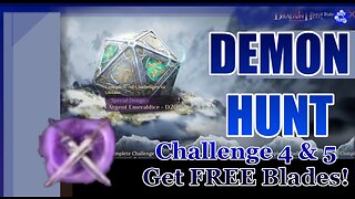 👹👹 Demon Hunt Challenge 4 & 5 👹👹 F2P! D&D Legends in Dragonheir: Silent Gods