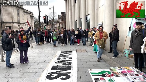 ☮️Speech Student movements Shut it Down Cardiff South Wales☮️