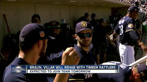 Ryan Braun, Jonathan Villar to rehab with Timber Rattlers