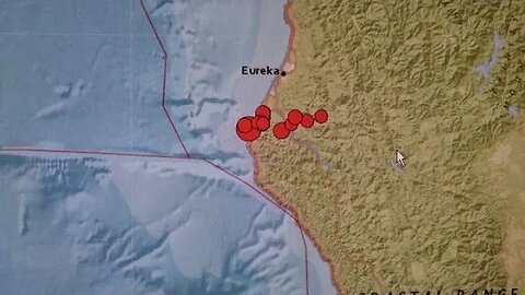 6.4 Earthquake Cascadia Subduction Zone. Watch For More & For High Waves. 12/20/2022