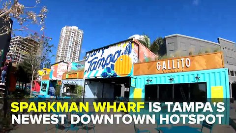 Sparkman Wharf is Tampa's newest downtown hotspot | Taste and See Tampa Bay