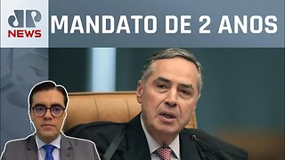 Luís Roberto Barroso assume a presidência do STF na próxima quinta (28); Vilela analisa
