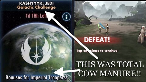 It Gets Harder & Harder Everyday To Maintain Love for SWGOH | Here’s Reason Why #1