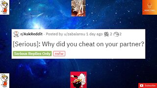 Why did you cheat on your partner?