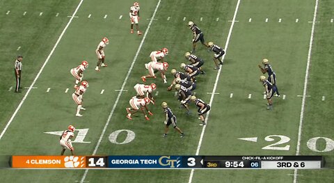 Clemson Tigers vs. Georgia Tech Yellow Jackets | Full Game Highlights