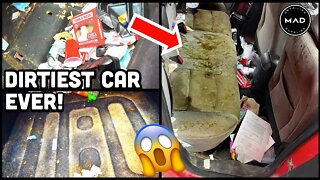 Deep Cleaning The Most INSANELY Dirty Car! | Unreal Car Detailing Transformation | MAD Detailing