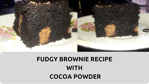 Fudgy brownies recipe with cocoa powder | Best ever Brownies from scratch | Swagg with Rupali |