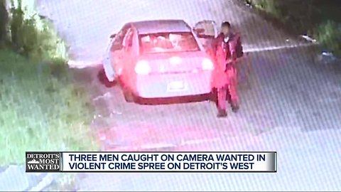 Detroit's Most Wanted: Men wanted for crime spree across city's west side