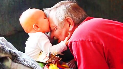 Priceless moments - Funny Babies And Grandparents