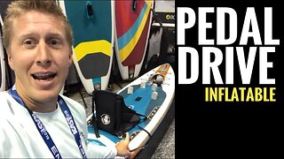 NEW: INFLATABLE Pedal Kayak