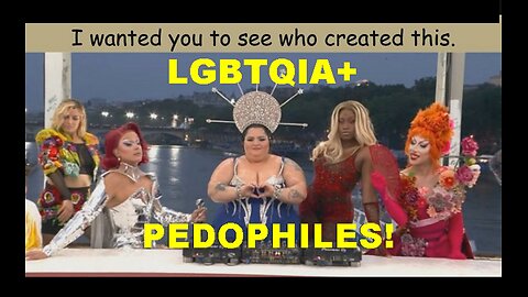 The Sick Satanic Pedophile LGBTQIA+ Olympic Committee in Plain Sight! [2024]