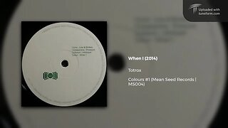 Totrox - When I (Mean Seed Records | MS004) [Deep Dubstep]