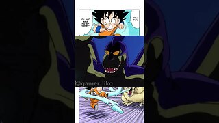 Giren/Gilan uses his Merry-Go-Round Gum against Goku for the first time in the Dragon Ball Anime