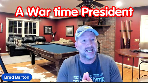 Trump Is The President A War Time President - July 21..