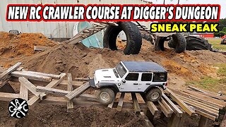 New RC Crawler Track Coming To Digger's Dungeon - SNEAK PEAK