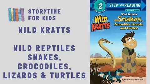 🐍Wild Kratts 🐊 Wild Reptiles 🦎 Snakes 🐍Crocodiles 🐊 Lizards 🦎 and Turtles 🐢 @Storytime for Kids