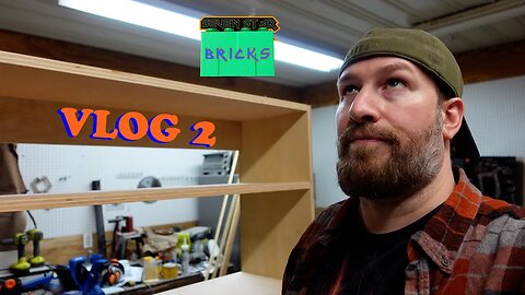 VLOG 2 - Building Lego display cabinets